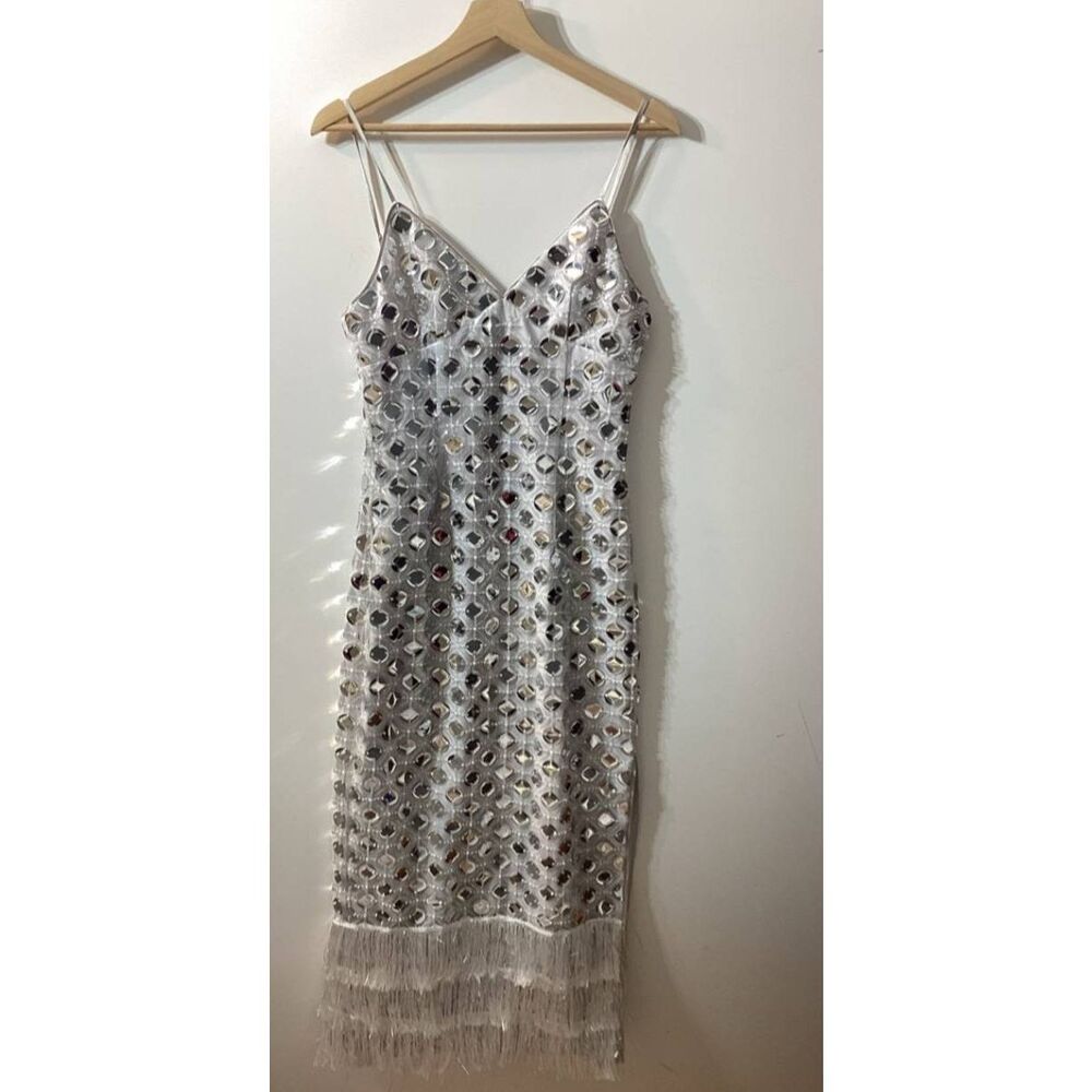 Saylor Suni sequin fringe cocktail Dress Size XS - Picture 2 of 16